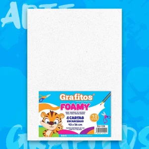 Fommy Cuatro Cartas Escarchado Blanco