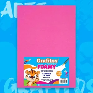 Foamy Cuatro Cartas Fucsia