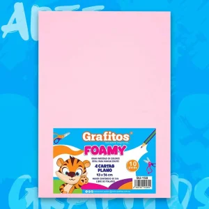 Foamy Cuatro Cartas Rosado