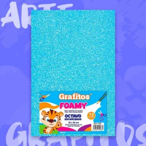 FOMMY 1/8  ESCARCHADO CELESTE