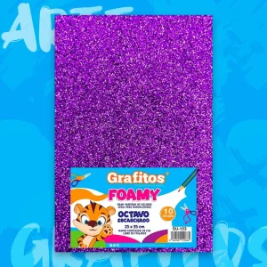 FOMMY 1/8  ESCARCHADO MORADO