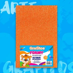 Fommy 1/8 Escarchado Naranja