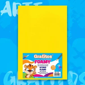 Foamy 1/8 Liso Amarillo