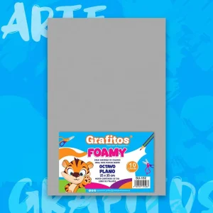 Foamy 1/8 Liso Gris