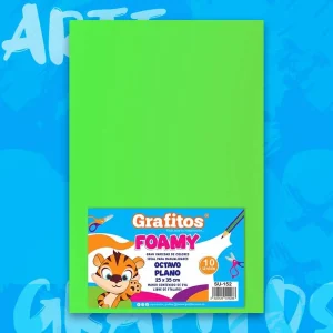 Foamy 1/8 Liso Verde Biche