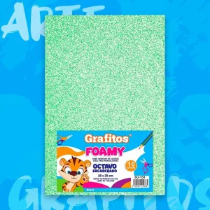 FOMMY 1/8  ESCARCHADO VERDE MANZANA