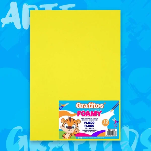 Foamy Lamina Amarillo
