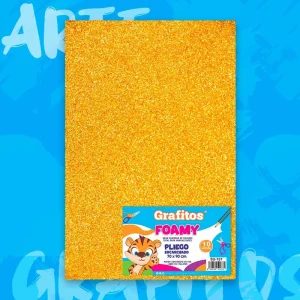 Fommy Lamina Grafitos Dorado Escarchado