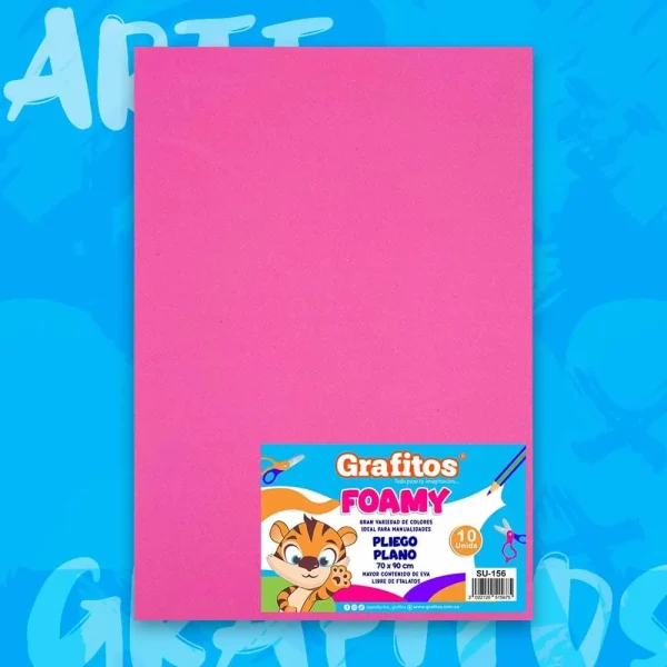 Foamy Lamina Fucsia
