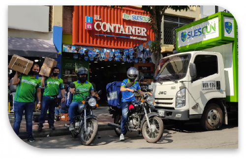 fachada distribuidora Suescun papeleria al por mayor