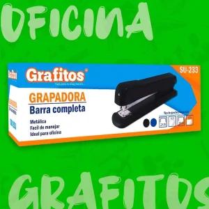 Grapadora Grafitos Grande Metálica