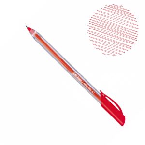 Lapicero Semi Gel Rojo 076 Offi Esco