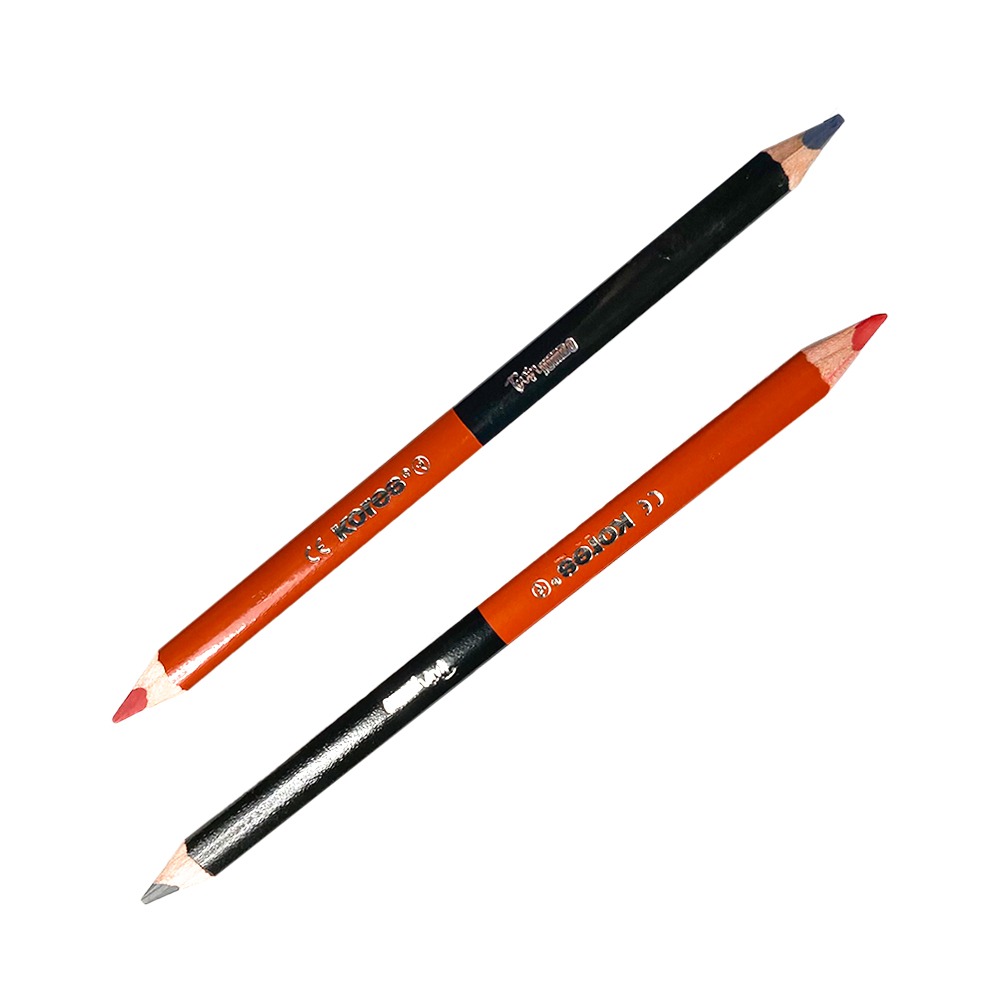 L?piz Twin Jumbo Kores Grafito/Chequeo - Imagen 2