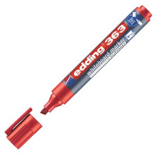 marcador 363 rojo edding