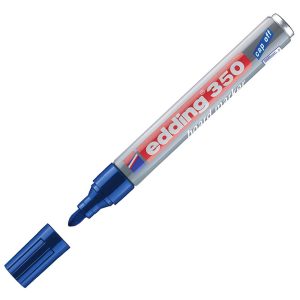 marcador borrable azul 350 edding