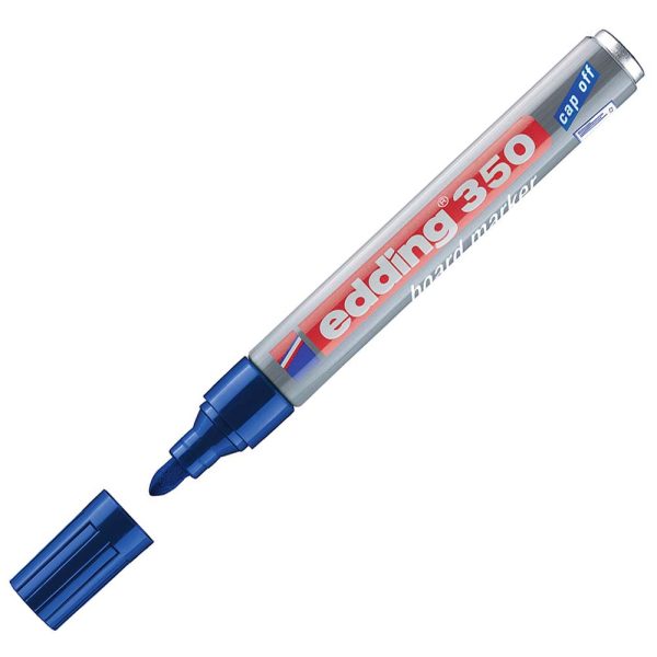 marcador borrable azul 350 edding