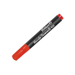 Marcador Permanente 420 Pelikan Rojo