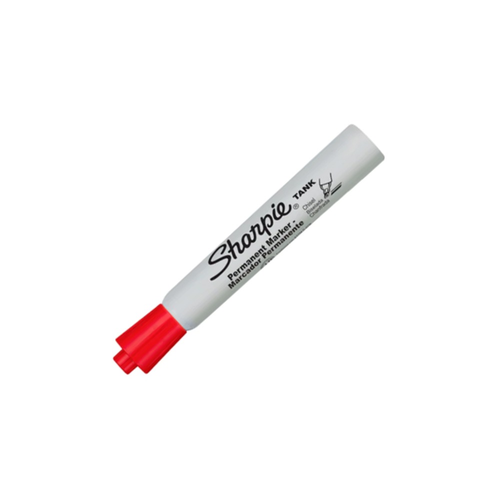 Marcador Permanente Sharpie Tank Rojo