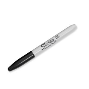 Marcador Sharpie Nine Negro