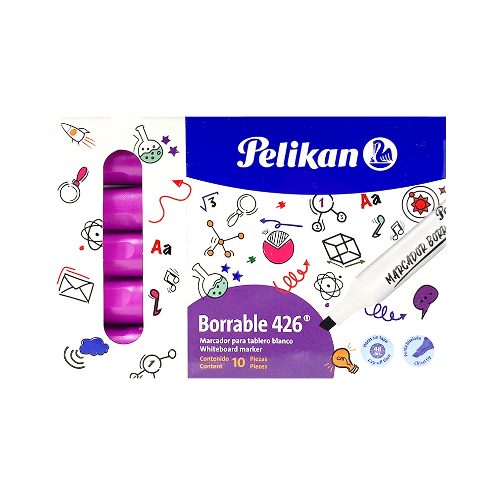 Marcador Borrable 426 Pelikan Fucsia - Imagen 2