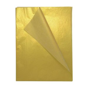 Papel Seda Dorado Paq x20