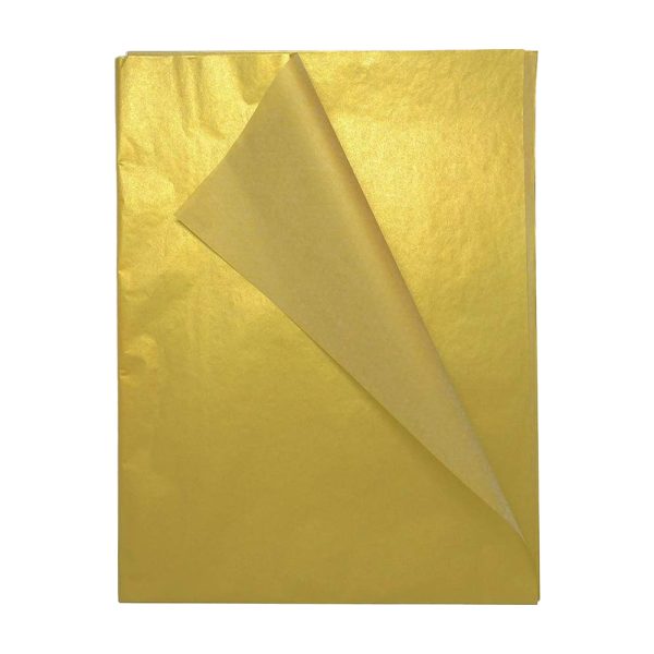 Papel Seda Dorado Paq x20