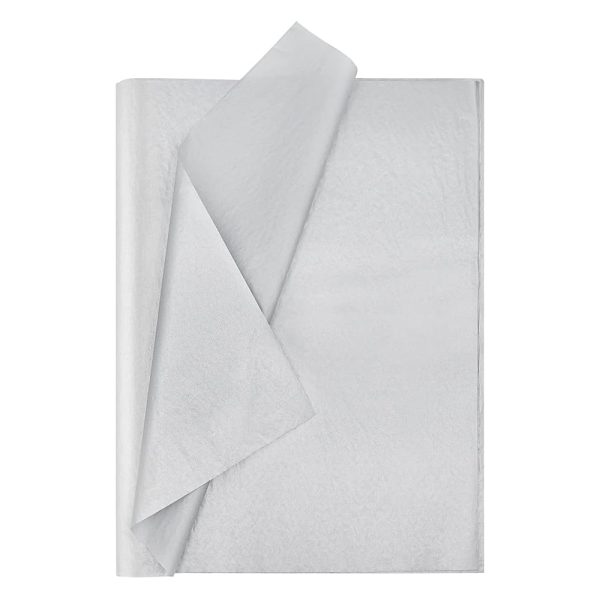 Papel Seda Plateado Paq x20