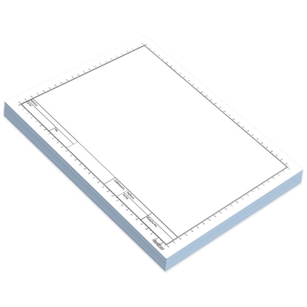 Plancha F6 Rotulada Grafitos Paquete x100
