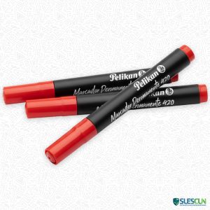 Marcador Permanente 420 Pelikan Rojo