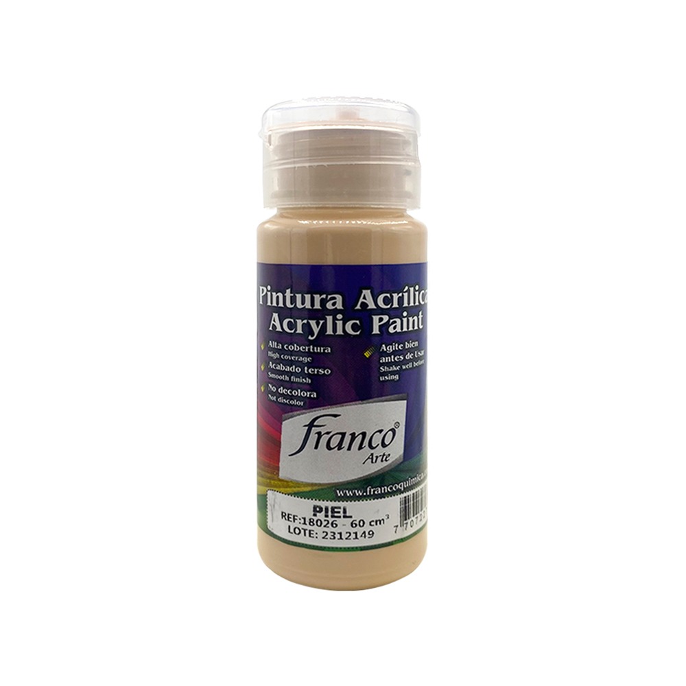 Pintura Acr?lica Franco Arte Piel