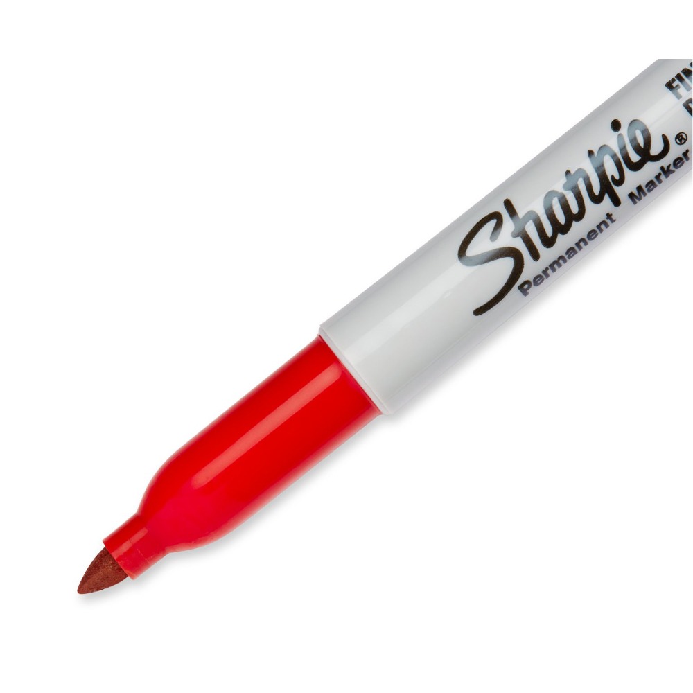 Marcador Sharpie Fine Rojo - Imagen 2