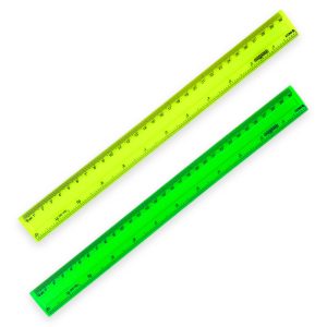 Regla Plástica Fluorescente SU-341