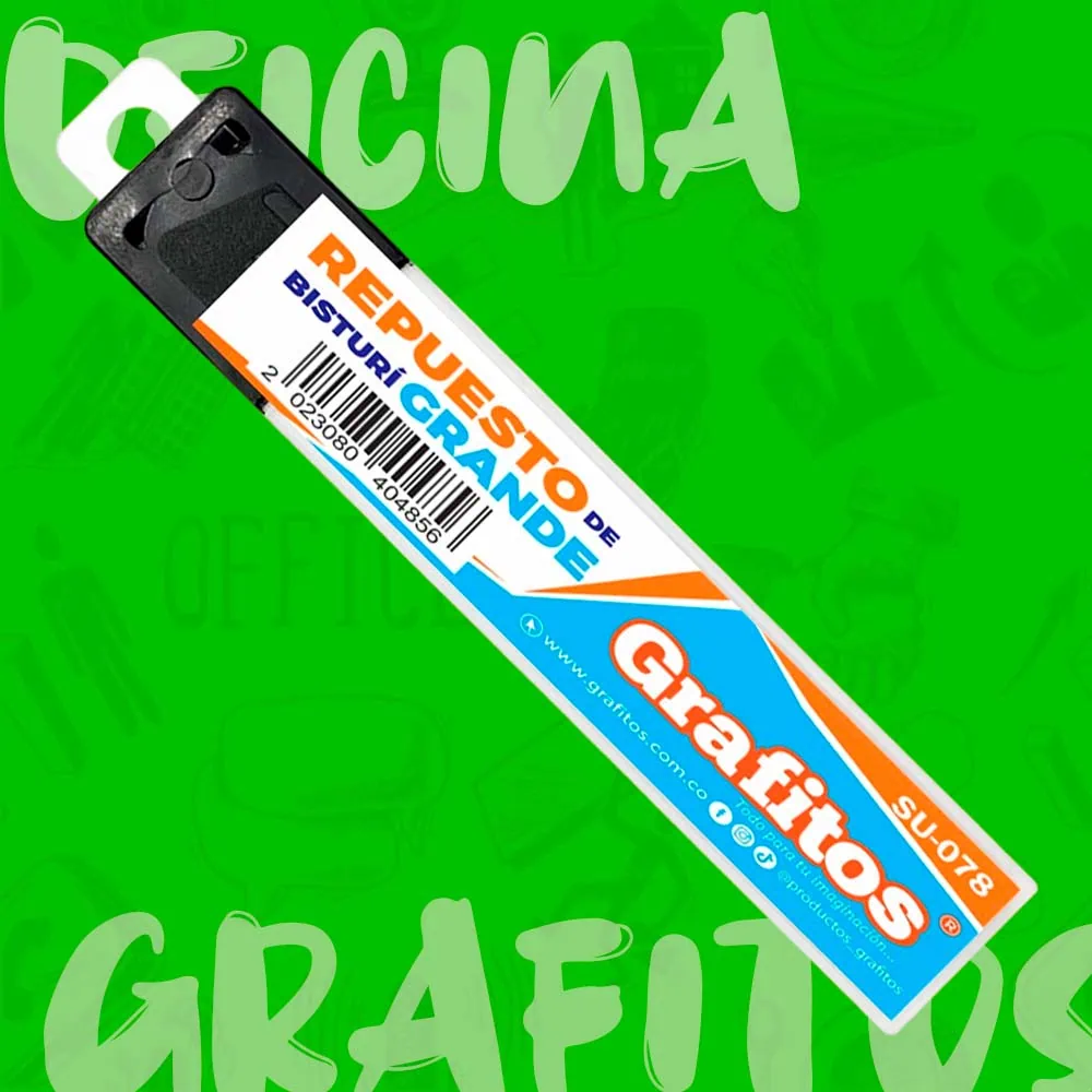 Repuesto De Bisturí Grande Grafitos