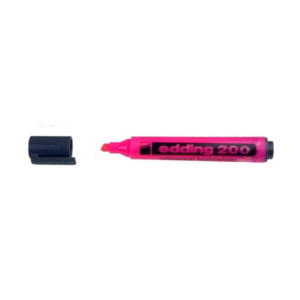 resaltador fucsia edding