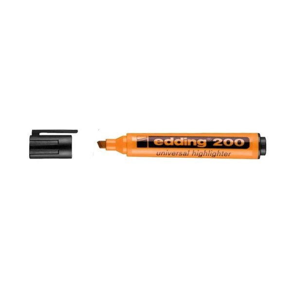resaltador naranja edding