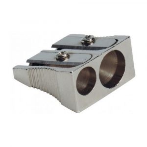 sacapuntas metalico doble