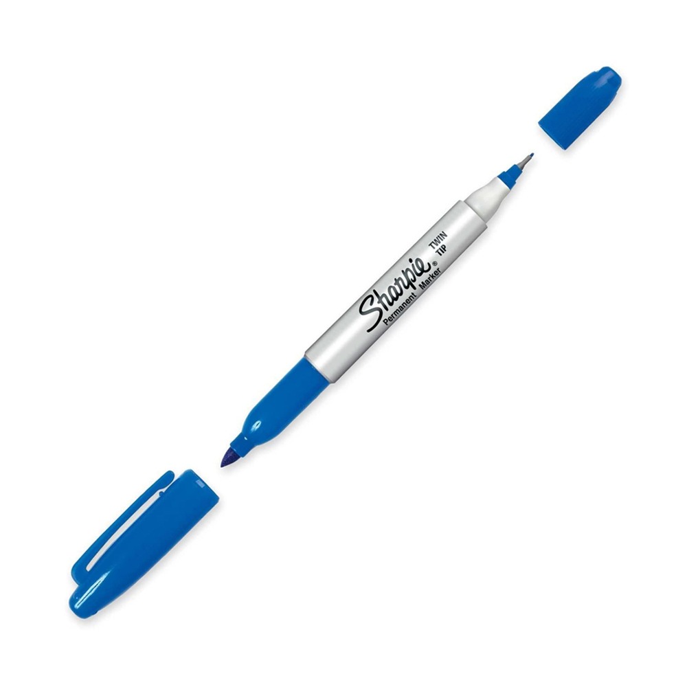 Marcador Sharpie Twin Tip Azul