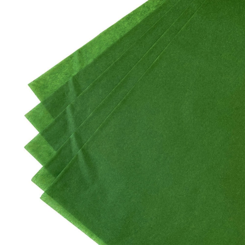 Papel Seda Verde Oscuro Paq x20 - Imagen 2