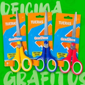 Tijera De Acero Inoxidable De 6,5" Grafitos