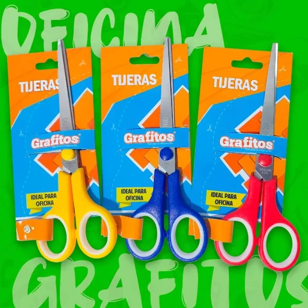 Tijera De Acero Inoxidable De 6,5" Grafitos