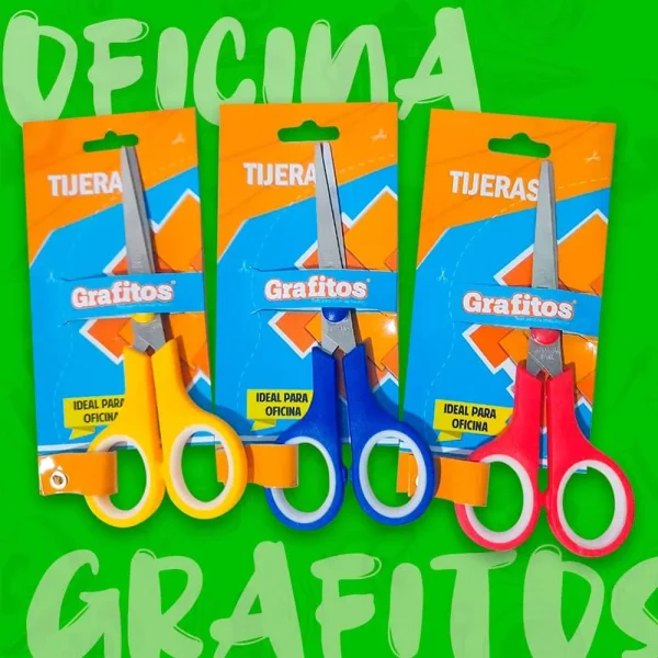 Tijera De Acero Inoxidable De 5,5" Grafitos