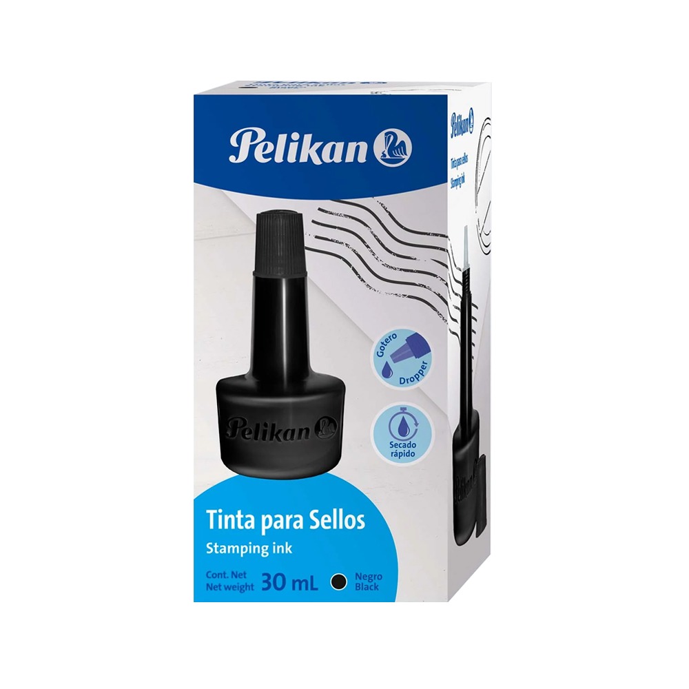 Tinta Para Sellos Negro Pelikan