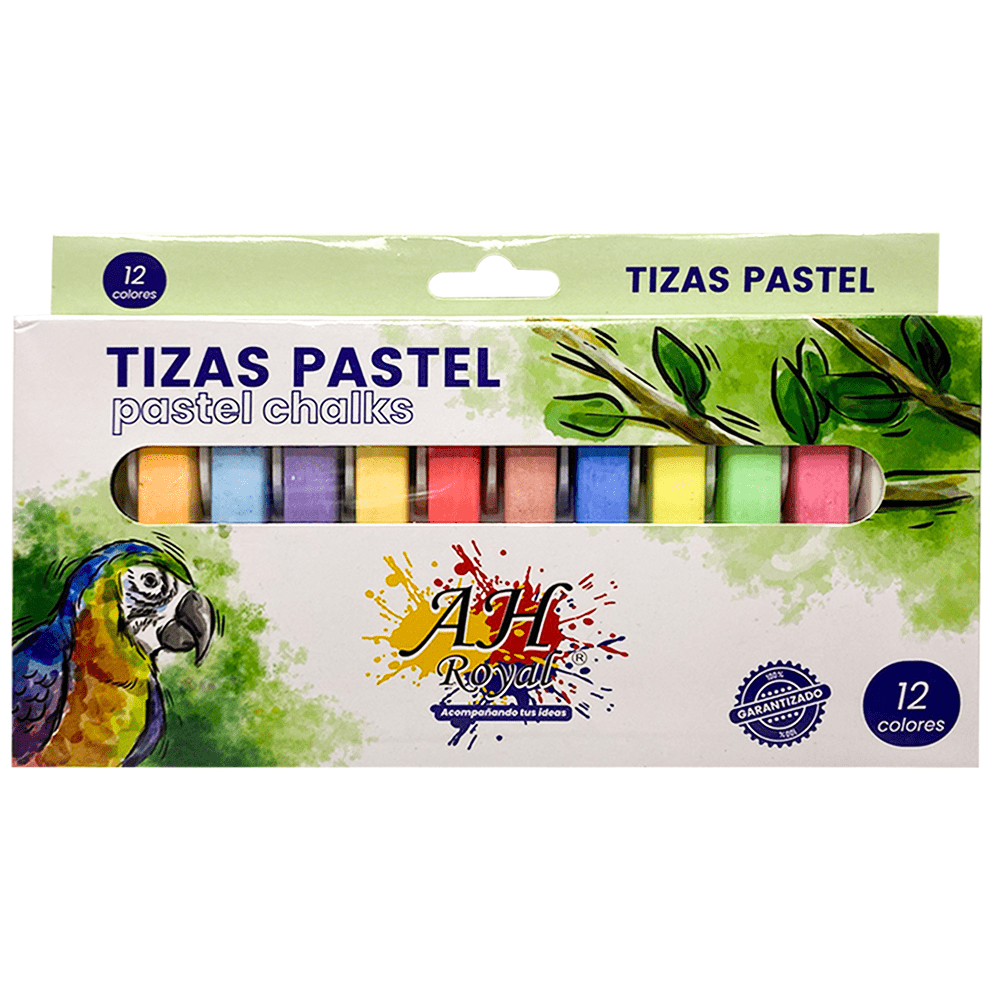 Tiza Pastel X12 Colores