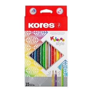 Colores Triangulares Kores Style x15