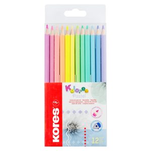 Colores Kores Triangulares Pasteles x12
