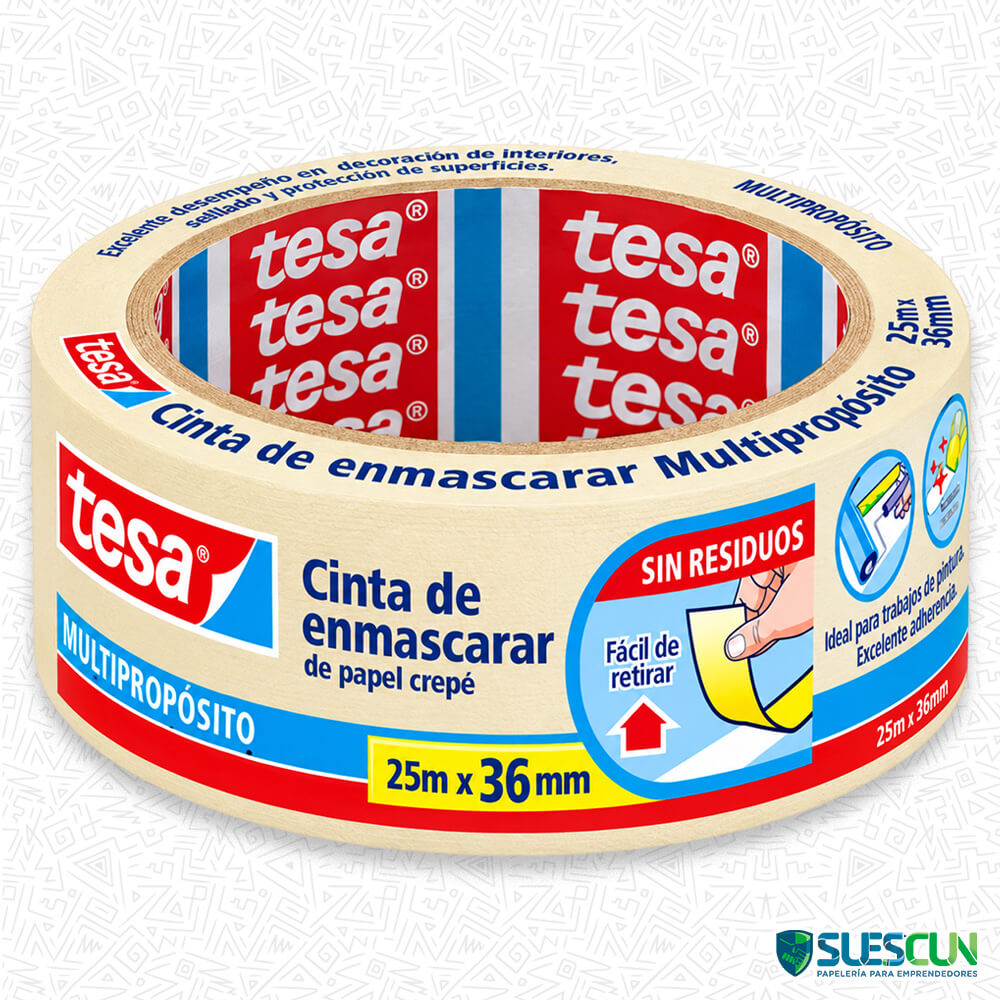 Cinta Enmascarar Tesa 25m x 36mm