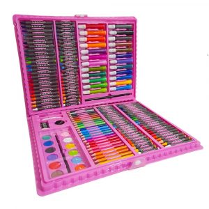 Kit de arte para niñas 168 piezas maleta plastica se-168
