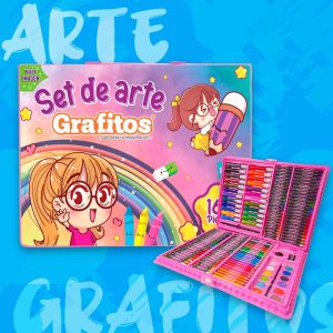 SET ARTE SU-168A PIEZAS GRAFITOS NIÑA