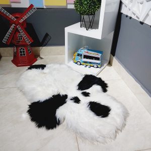 Tapete para sala forma de perro