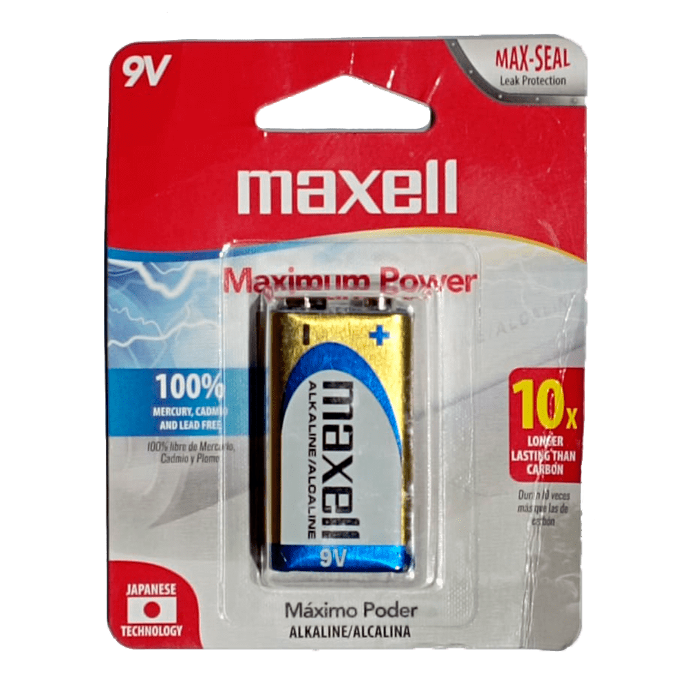 Bateria alcalina - 9vol - 6fl22